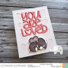 Mama Elephant MAMMOTH LOVE Clear Stamp