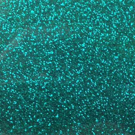 Termotrasferibile Glitter Verde Smeraldo 30cmx1metro