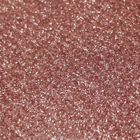 Termotrasferibile Glitter Oro Rosa 30cmx1metro
