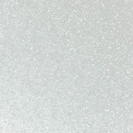 Termotrasferibile Glitter Bianco Candido 30cmx1metro