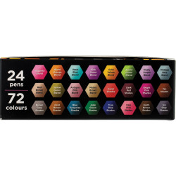Spectrum Noir Triblend Marker Deep Blends 24pz