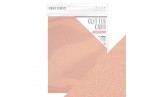 5 fogli A4 Carta Glitterata Tonic Glitter Card Pink Frosting 250gsm