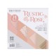 Tonic Studios Craft Perfect Card Packs Rustic Rose 15x15cm