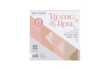 Tonic Studios Craft Perfect Card Packs Rustic Rose 15x15cm