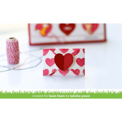 LAWN FAWN Gift Card Heart Envelope Cuts