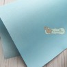Carta Rivestimento Effetto Tela Celeste