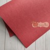 Carta Rivestimento Canvas Dark Red