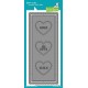 LAWN FAWN Scalloped Slimline W/Hearts: Portrait