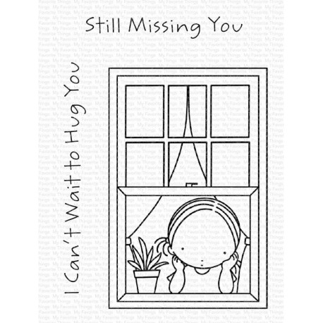 My Favorite Things Missing You Clear Stamps