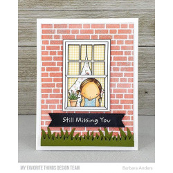 My Favorite Things Missing You Clear Stamps