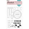 StudioLight Stamp & Die Cut Rectangle Planner Essentials nr.51