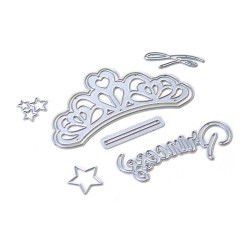 Elizabeth Craft Designs Princess Crown Dies