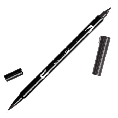 Tombow ABT Dual Brush Lamp Black ABT-N25