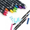Tombow ABT Dual Brush Rubine Red ABT-755