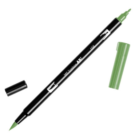 Tombow ABT Dual Brush Pen Dark Olive ABT-158