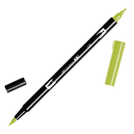 Tombow ABT Dual Brush Pen Light Olive ABT-126