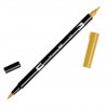 Tombow ABT Dual Brush Pen Yellow Gold ABT-026
