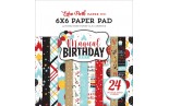 Echo Park Magical Birthday Boy Paper Pad 15x15cm