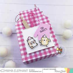 Mama Elephant APRON TREAT BAG CREATIVE CUTS