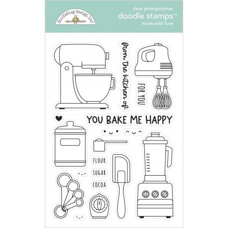 Doodlebug Design Made With Love Doodle Stamps