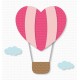 My Favorite Things Heart Air Balloon Die-Namics