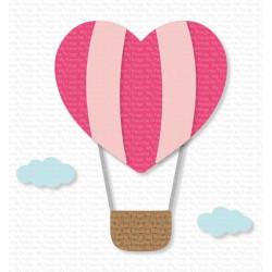 My Favorite Things Heart Air Balloon Die-Namics