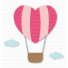 My Favorite Things Heart Air Balloon Die-Namics
