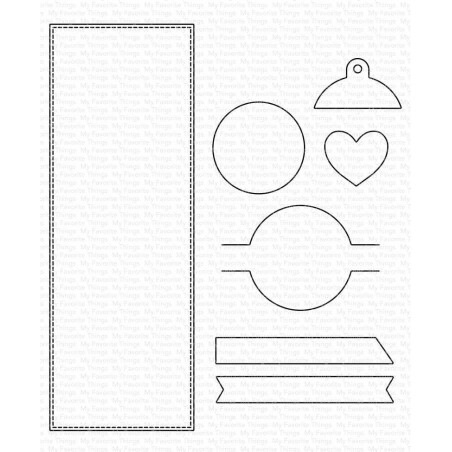 My Favorite Things Slimline Slide-In Die-namics