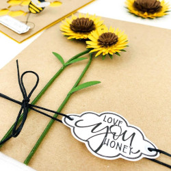 Modascrap Clear Stamps MSTC1-056 HONEY