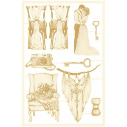 Piatek13 Light Chipboard Embellishments Always and Forever 04