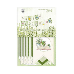 Piatek Die-Cut Garland Garden of Books 15pz