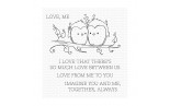 My Favorite Things You and Me Together Clear Stamps