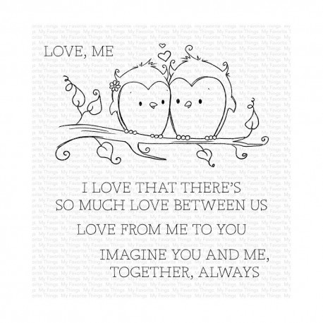 My Favorite Things You and Me Together Clear Stamps