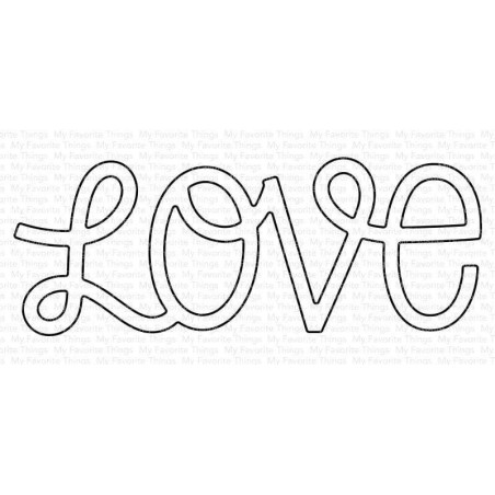 My Favorite Things Loopy Love Die-namics