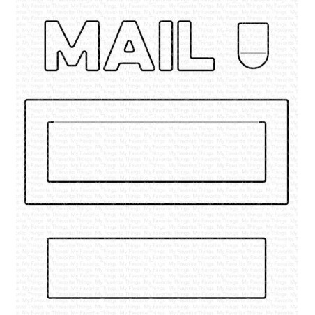 My Favorite Things Mail Delivery Die-namics