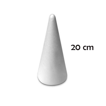 Cono in Polistirolo 20 cm
