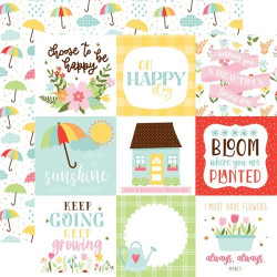 Echo Park Welcome Spring Collection Kit 30x30cm
