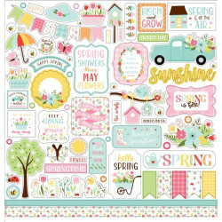 Echo Park Welcome Spring Collection Kit 30x30cm