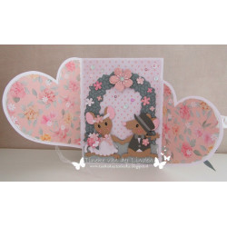 Dutch Doobadoo Mask Card Art Hearts A4
