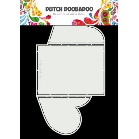 Dutch Doobadoo Mask Card Art Hearts A4