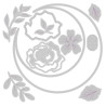 Thinlits Die Set 10pz - Floral Crescent Moon Frame 665080
