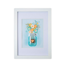 Thinlits Die Set 17pz - Jar of Flowers 665079