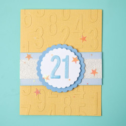 Thinlits Die Set 10pz - Bold Numbers 665073