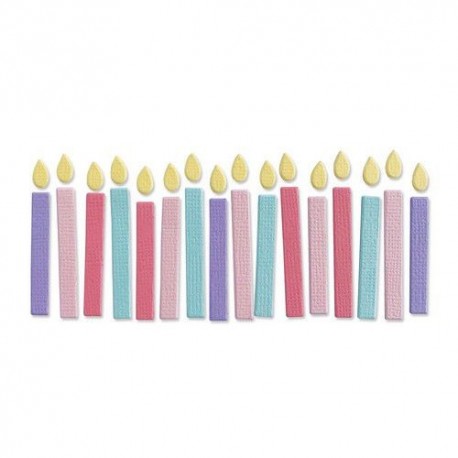 Thinlits Die - Birthday Candles 665071