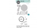 Framelits Die Set 9pz with Stamps - Floral Moon 665065
