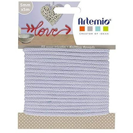 Cordoncino Tubolare Lilla 5mx5mm