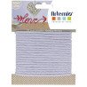 Cordoncino Tubolare Lilla 5mx5mm