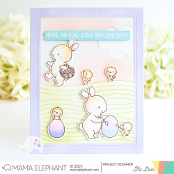 Mama Elephant ROLLING WAVES COVER CREATIVE CUTS
