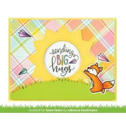 Lawn Fawn Outside In Stitched Sun Die