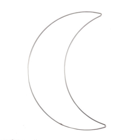 Luna in Metallo 3mm - 32cm